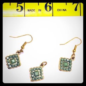 Earring & pendant set